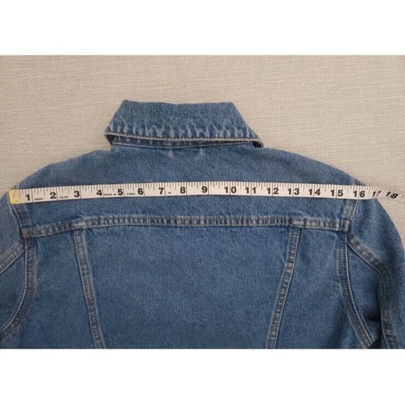 Hudson Jeans Classic Trucker Denim Jacket Blue Tahoe, Women’s Size S/M $215, NWT - Picture 13 of 16